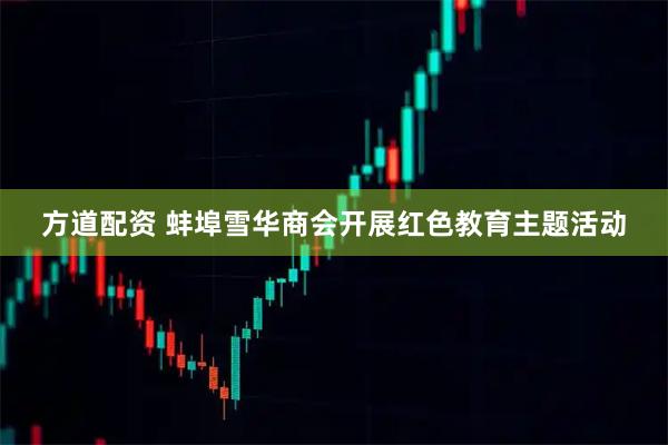 方道配资 蚌埠雪华商会开展红色教育主题活动