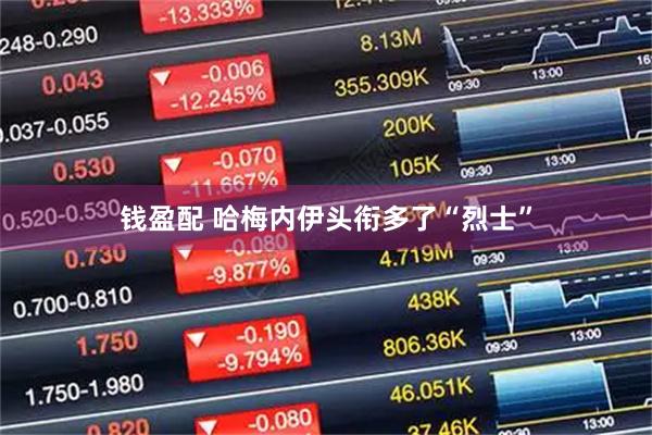 钱盈配 哈梅内伊头衔多了“烈士”